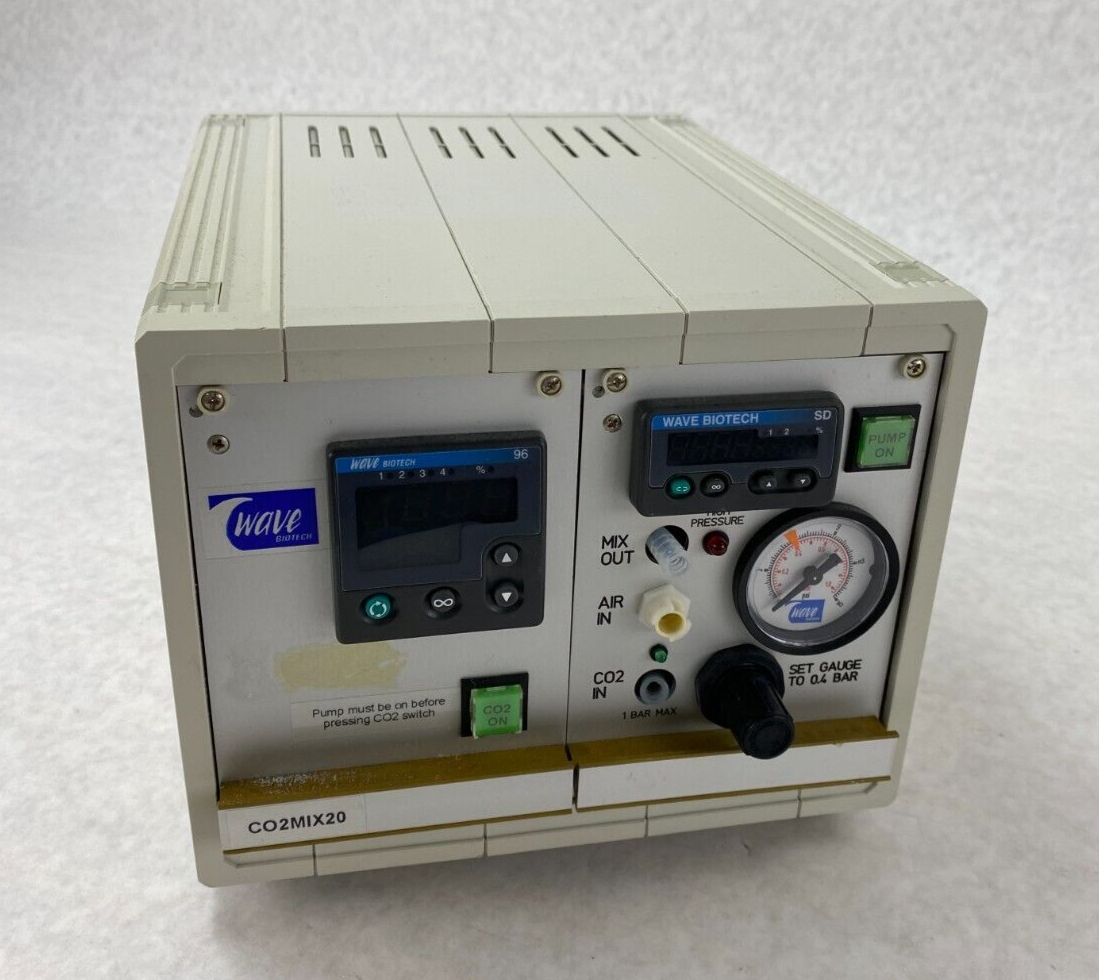 Wave Biotech CO2MIX20 GE Healthcare Bioreactor CO2 Air Mixer Controller