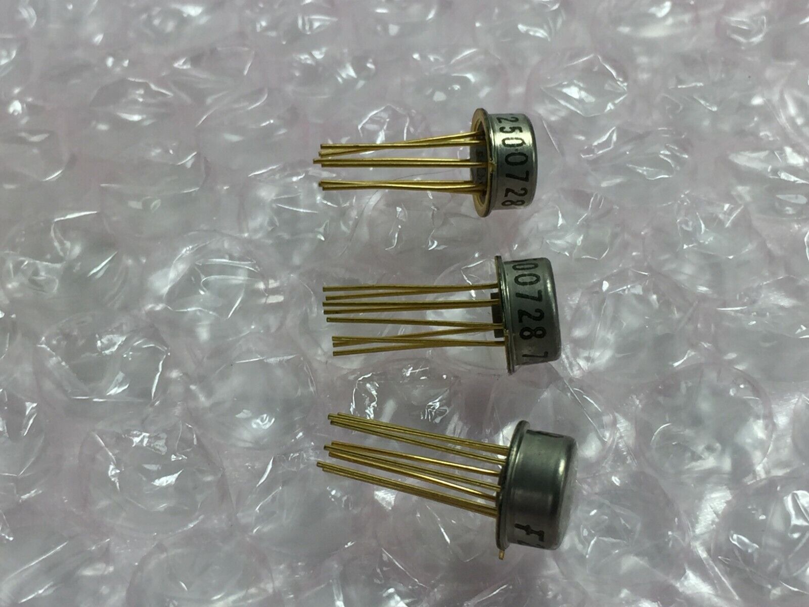 (3) Fairchild 2500728 Metal Can  Lot of 3  NOS