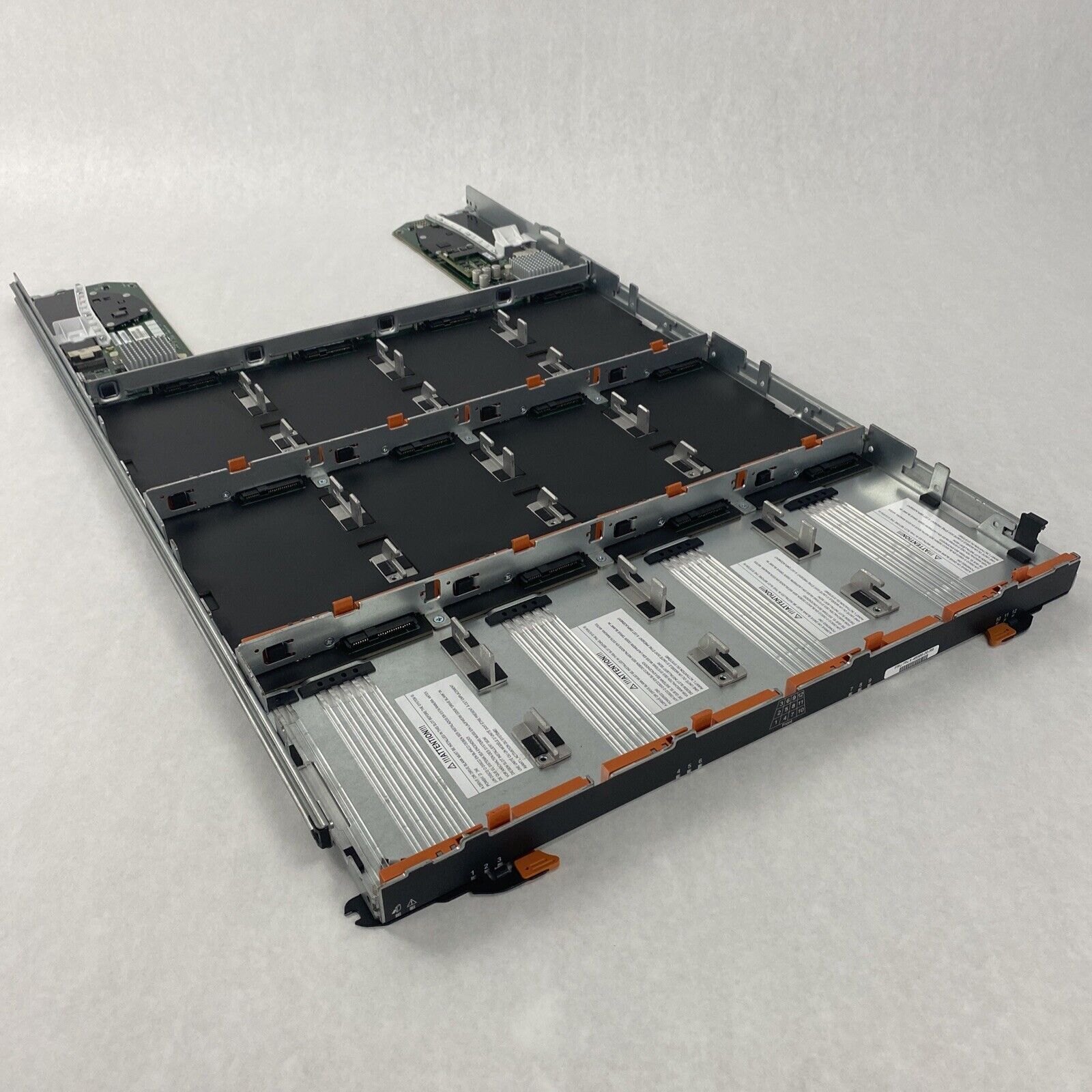 NetApp X-48566-00-R6 12-Slot Drive Shelf Drawer w/ QBXW033A0B Integrated Circuit