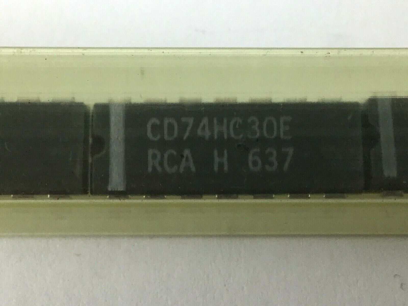 RCA CD74HC30E Single 8-Input NAND Gate 14 Pin (Lot of 6)