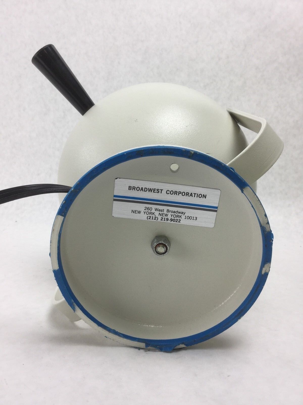 Portable Lamp with Foot Pedal, Broadwest Corp, New York, NY, WORKS