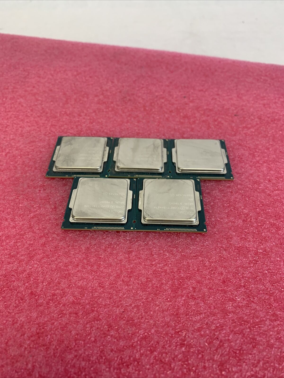 Lot of 5 Intel Core i3-4170 SR1PL 3.7GHz