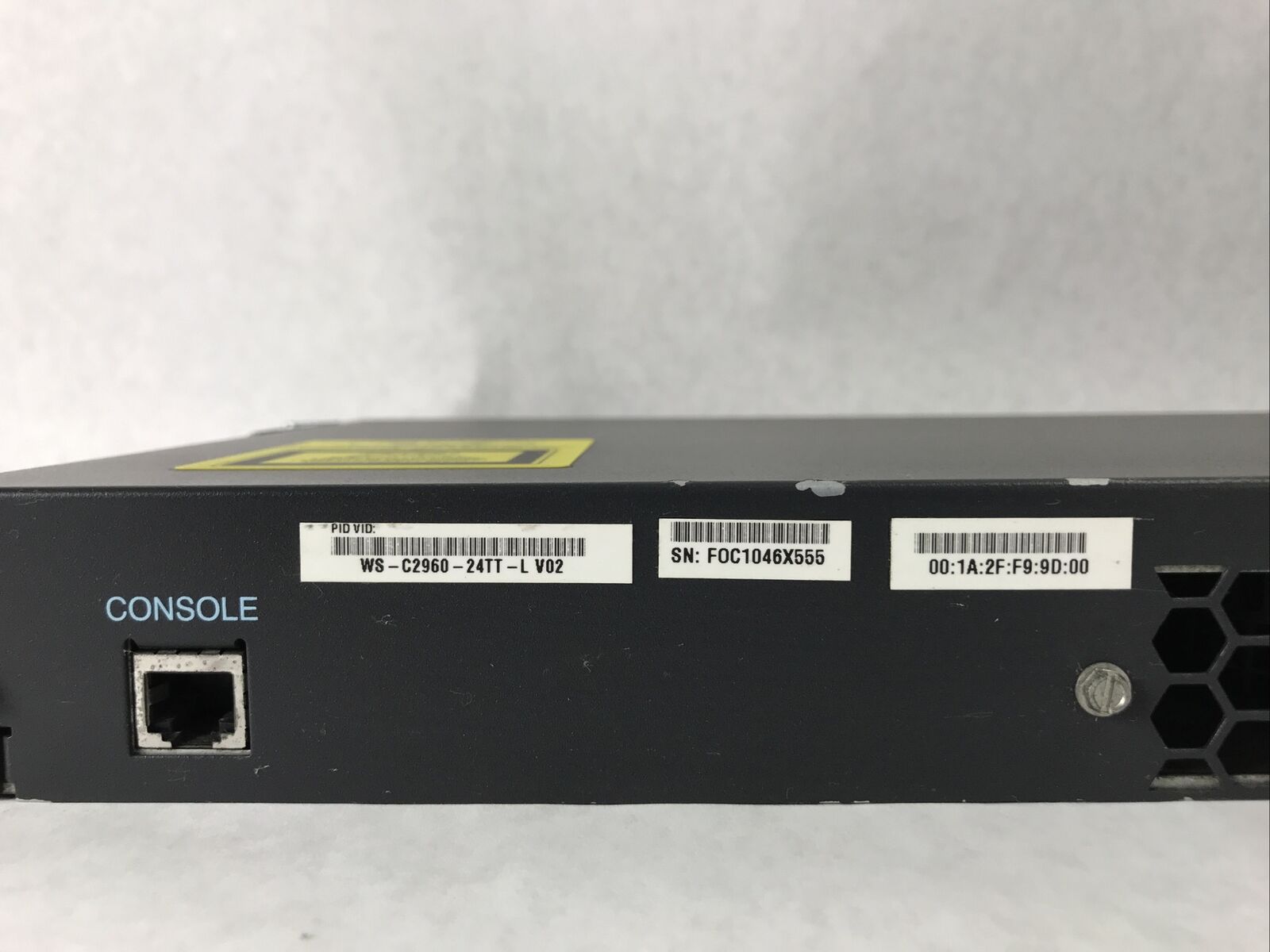 Cisco WS-C2960-24TT-L Catalyst 2960 24 Port Managed Networking Switch