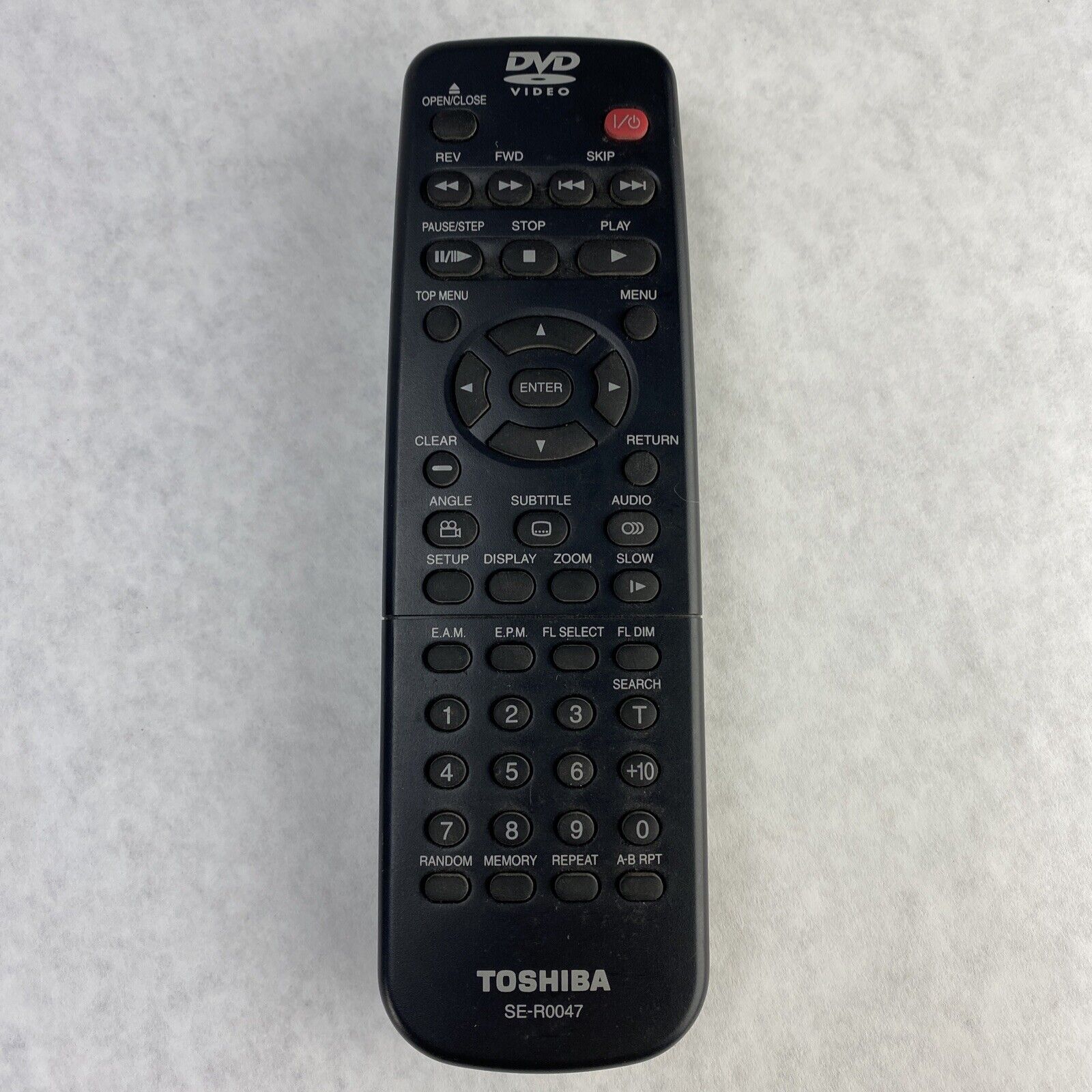 Toshiba SD-K620KU DVD Player Black Dolby Digital Color Stream w/ Remote TESTED