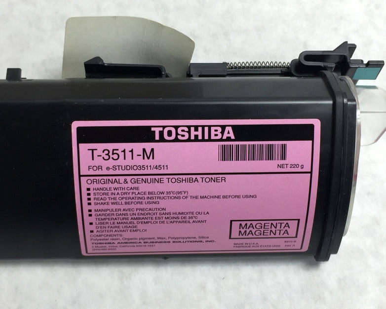 OEM Toshiba T-3511-M Magenta Toner Cartridge
