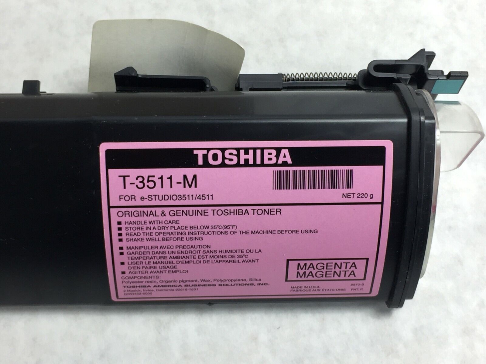 OEM Toshiba T-3511-M Magenta Toner Cartridge